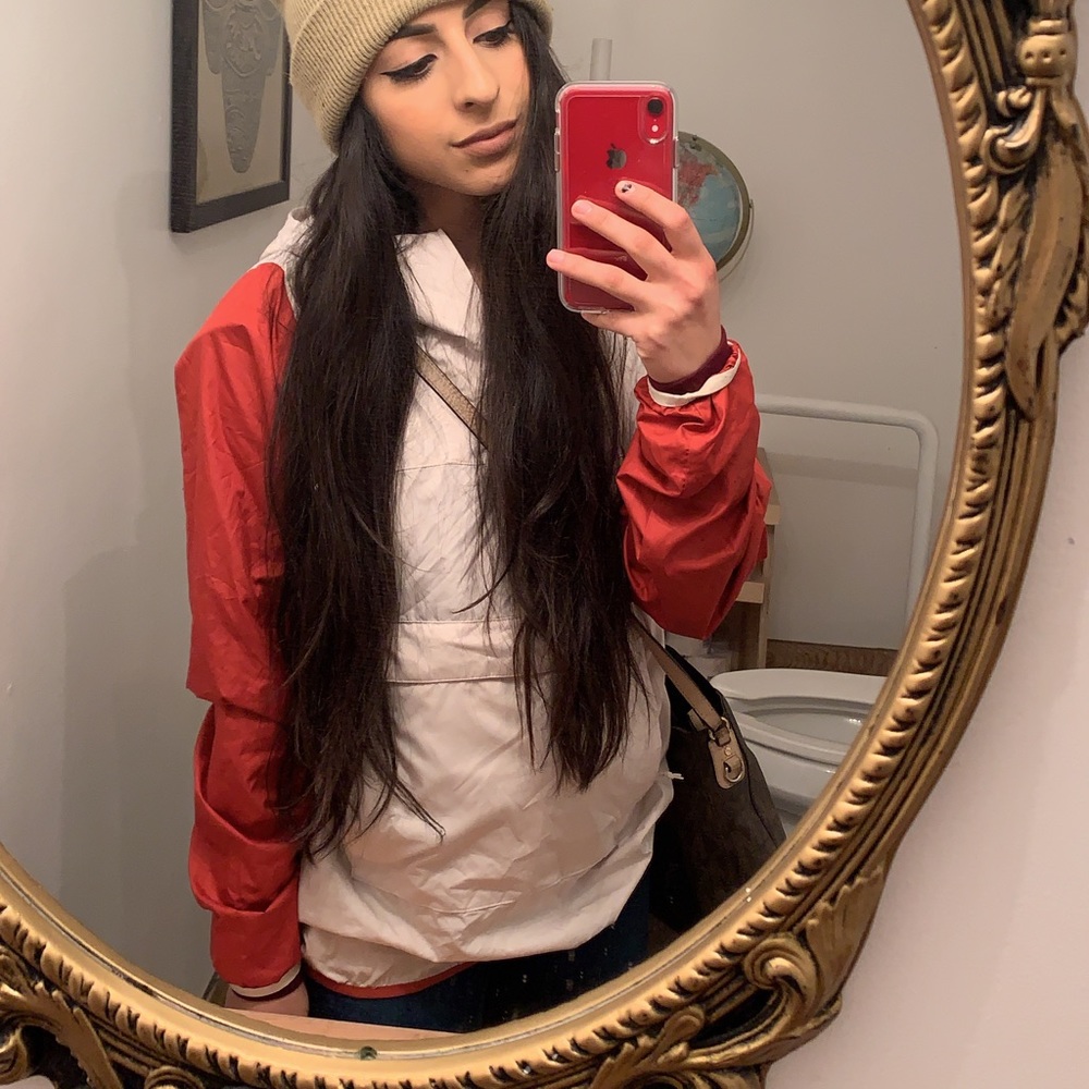 North face windbreaker/Super dope Fanny pack